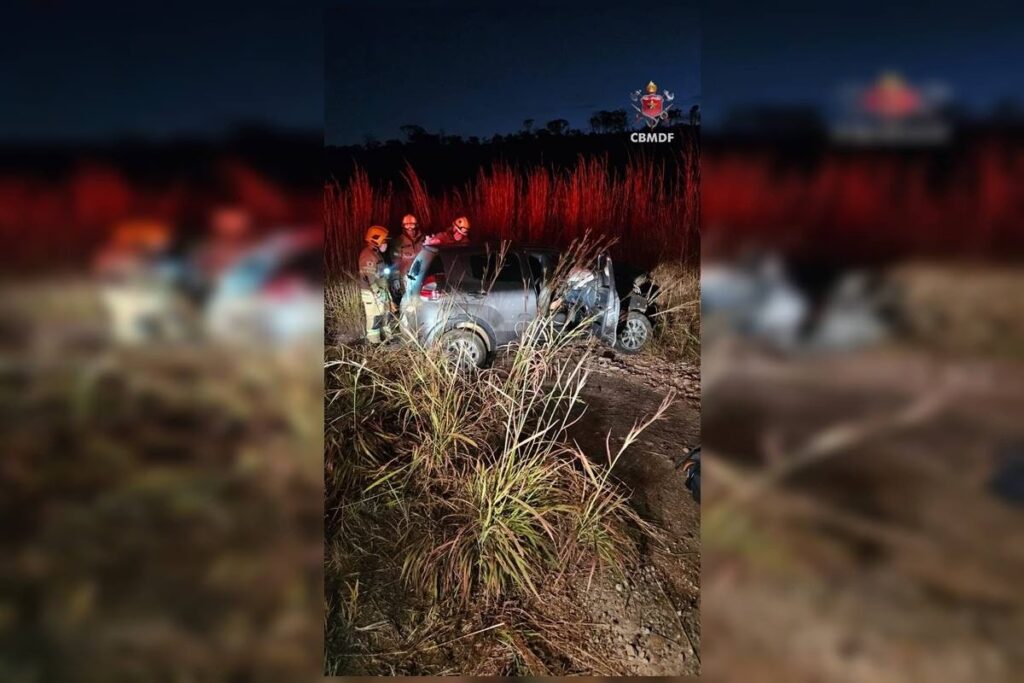 Acidente-DF-495-1-1024x683 Seis pessoas ficam feridas após colisão frontal em rodovia do DF.